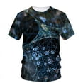 thumbnail image 1 of Nouveaux T-Shirts Graphiques à Goutte Mode Été Populaire Amusant harajuku Imprimé Col Rond Manches Courtes Mode Urbaine, 1 of 5