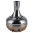 thumbnail image 2 of Fishing Reel Knob Grip, Two-color Oxidation Process Reel Knob Grip Replacement Parts Easy To Install Durable  For S/D/A Model For Home Black Red,Black Gold,Ruthenium Gold, 2 of 8