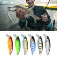 thumbnail image 3 of SPRING PARK 3pcs 53mm/4.5g Fake Bait Jigs Saltwater Artificial Bait Boat Fishing Lures Jigging Lures, 3 of 7