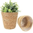 thumbnail image 2 of Woven fresh decorative flower pots folding storage flower pots, 2 of 6