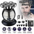 thumbnail image 5 of Electric Shaver for Bald Men, 6 in 1 Electric Razor with Ergonomic Design for Easy Handling, Lithium Power Cordless Charge for Up to 90 Minutes of, 5 of 5