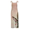 thumbnail image 4 of Kmdttou Cargo Pants Easter Print Sleeveless Two Pocket Casual Overalls Jumpsuit Jumpsuit Pants (Regular & Plus Size) S-5XL, 4 of 5