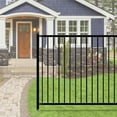 thumbnail image 2 of ALEKO DIY Steel Iron Wrought High Quality Fence - Lyon Style - 8 x 6 Feet, 2 of 6