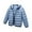 Sky Blue, variant on yillto Winter Puffer Jacket for Boys Girls Lightweight Full Zipper Long Sleeve Hooded Jacket Trendy Toddler Kids Coat