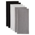 thumbnail image 3 of Contemporary Home Living Waffle Weave Recycled Cotton Dish Towels - 26" - Assorted Neutrals - Set of, 3 of 6