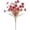 B, variant on Fake Greenery Bushes for Outdoor Spring Summer Decor, Easy-Care Wired Plastic Plant Stems for Yard Arrangement, Colorful Mixed Bouquet for Housewarming & Wedding, 1 Artificial Flower