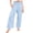 Blue, variant on Splozh Pants for Girl 6-14 Years Girls Casual Wide Leg Pants Lightweight Summer Loose High Waisted Pants,Red,12-13 Years