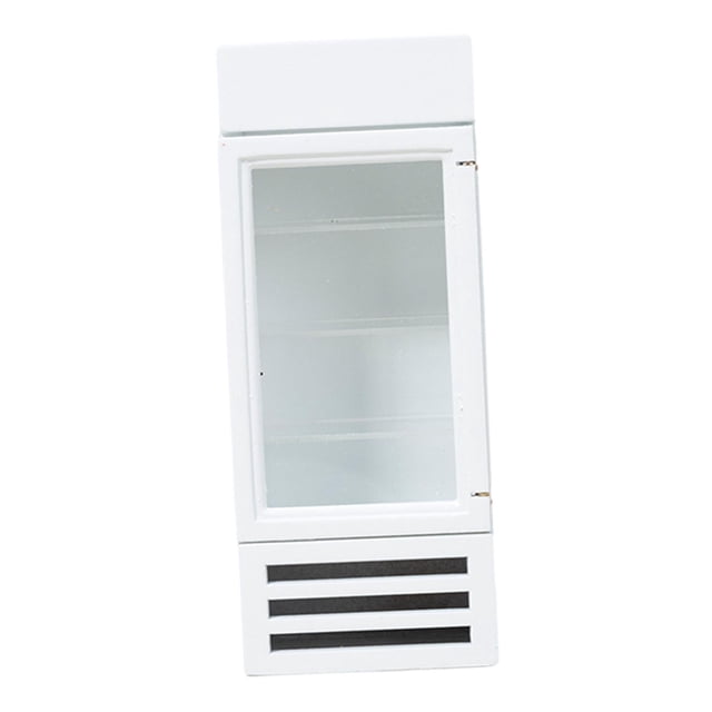 de 1:12, Decoración de Muebles de , Refrigerador de Cocina en Miniatura, Congelador para Sunnimix Refrigerador de casa de muñecas