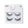 thumbnail image 6 of KISS Lash Couture Faux Mink False Eyelashes Double-Pack, 'Muse', 2 Pairs, 6 of 8