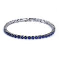thumbnail image 1 of Luxury 4mm Cubic Zirconia Tennis Bracelets, 1 of 4