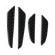 thumbnail image 1 of Sidaley 4 Uds. De protectores de borde de puerta de coche de fibra de carbono negro antiarañazos, tiras de pegatinas, barras Vehículos, repuestos y accesorios Mis, 1 of 6