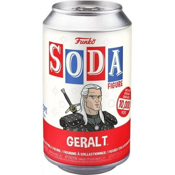 Funko Soda: The Witcher Geralt 4.25" Figure in a Can