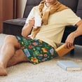 thumbnail image 3 of Wukai Christmas Gift Men’s Short Pajama Pants With Pockets Soft Sleep Pj Shorts for Men-4X-Large, 3 of 6