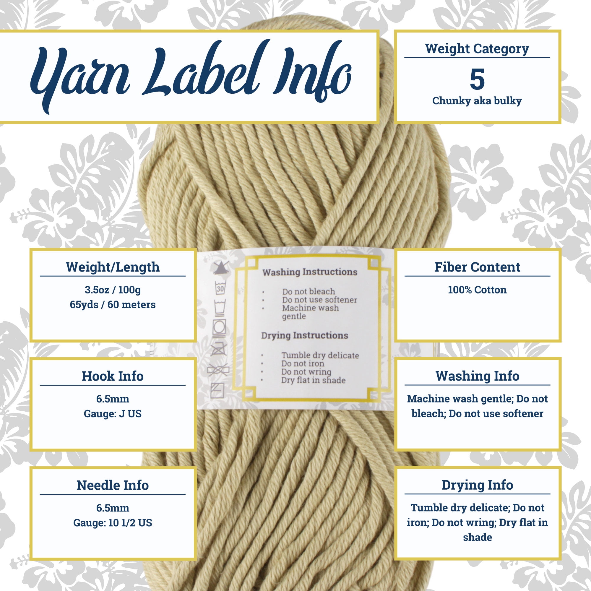 JubileeYarn Lacery Yarn - Chunky Cotton - 100g/Skein - Little Boy Blush - 4 Skeins