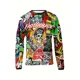 thumbnail image 4 of Maillot de ciclismo de manga larga para hombre, para deportes de montaña, ciclismo, carreras, todoterreno, MOTO, 4 of 5