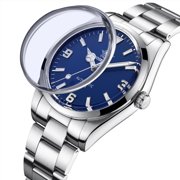 ADDIESDIVE Mens Automatic Watch, Sapphire Crystal NH35 Movement, 100m Waterproof Dive Watch, Luminous