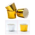 thumbnail image 2 of 100 Uds. Taza de papel para magdalenas resistente a altas temperaturas, soporte para Tartas pequeñas, recuerdos de fiesta, tazas HOMEMAXS 7659501-MX, 2 of 6
