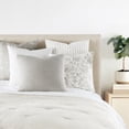 thumbnail image 5 of 2-Pack Decor Throw Pillows in Yarn-Dyed Bengal Stripe / Solid Patterns by Comfort Canopy, 5 of 8
