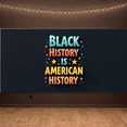 thumbnail image 6 of Decorative Design Black History Banner Colorful Textual Cultural Awareness for Educational Event Indoor Celebration Community Gathering, 6 of 7
