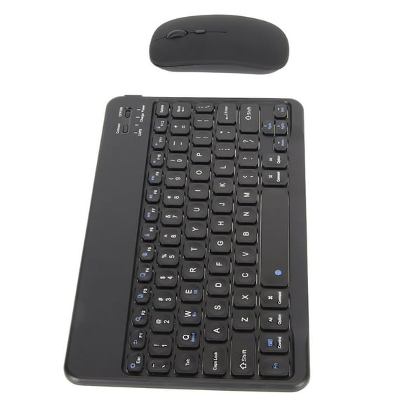 Wirelessly Keyboard And Mouse Combo, 10 Inch Bluetooths Keyboard And Mouse Set For For Win For IOS, Portable Waterproof Matching Keyboard Mouse For Travel Business