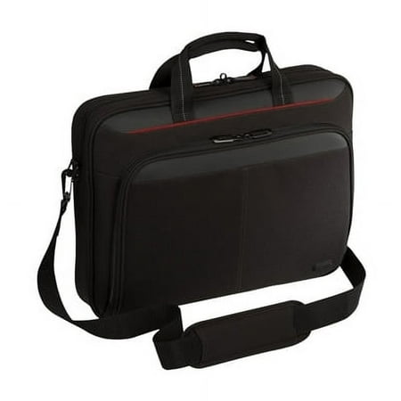 Targus Classic Slim Laptop Briefcase Black Polyester TCT027US