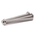 thumbnail image 3 of M6 x 65 mm (20 PCS) Tornillo de cabeza hueca plana y redonda Acero inoxidable 304 Acabado brillante Pernos de conexión de rosca completa Tornillos para muebles Tornillos para impresora 3D, 3 of 5