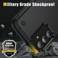 thumbnail image 3 of Dteck Case for Samsung Galaxy A14 5G,Military Grade Shockproof Rubber Armor Case Hybrid Hard PC Buit-in Kickstand Back Cover,Black, 3 of 7