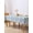Sky Blue Emerald Green, variant on Blue Teal Table Cloth, Modern Tie Dyeing Contemporary Abstract Art Waterproof Tablecloth for Rectangle Tables, Reusable Washable Fabric Table Cover for Restaurant Kitchen Dining Tables 60"x120"