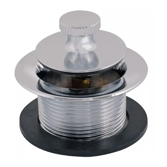 Lift & Turn Tub Bathtub Drain Stop Assembly Polished Chrome 1-7/8" Od 1-1/2" Id