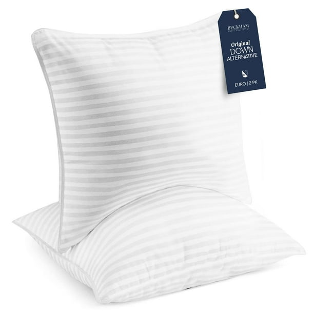 Almohadas Beckham Hotel Collection, tamaño europeo (juego de 2)