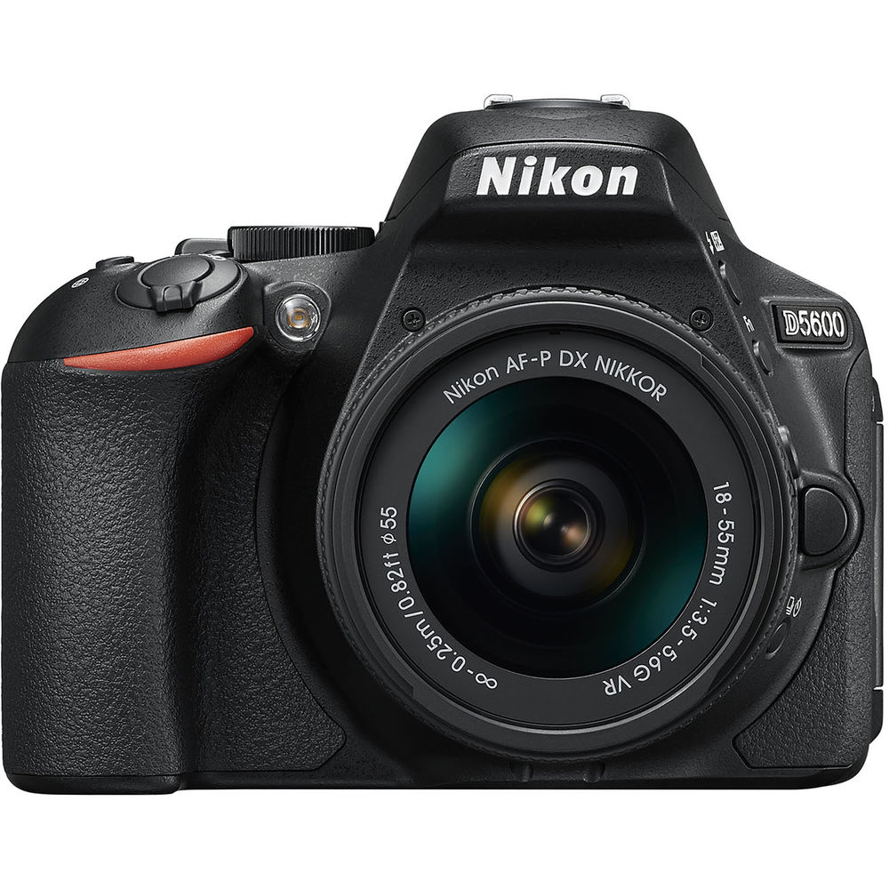 Nikon D5600 DSLR Camera + 18-55mm VR + Nikon 70-300  + EXT BATT + 1yr Warranty - image 2 of 11