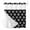 Black, variant on No Hook Shower Curtains with Snap-in Liner Set, White Boho Geometric Waterproof Hotel Bathroom Shower Curtain, Modern Simple Aztec Ethnic Pattern Breathable Mesh Top Window Bath Curtains 48''x72''