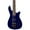Metallic Blue, variant on Rogue LX205B Series III Fretted 5-String Solid Body Bass Guitars, Metallic Blue