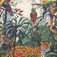 thumbnail image 3 of In Jungle Petit Point Accent Throw Pillow, 3 of 4