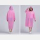 thumbnail image 2 of Poncho de lluvia impermeable portátil unisex perfecto para senderismo o camping (rosa), 2 of 5