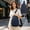 Light Blue-LB, variant on Sling Bag for Men Crossbody Chest Bag Large Capacity PU Leather for Commute Travel Work 11.8x7.9x3.9in