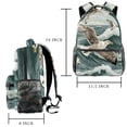 thumbnail image 2 of Lightweight Backpack Seagull School Bag Travel Laptop Daypack for Men Women Casual Rucksack, 2 of 6