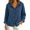 Navy, variant on Tqcoqu Womens Button Front Corduroy Jacket, Solid Lapel Collar Long Sleeve Open Shirt Coat with Pockets, 2026 Fall Trendy Clothes