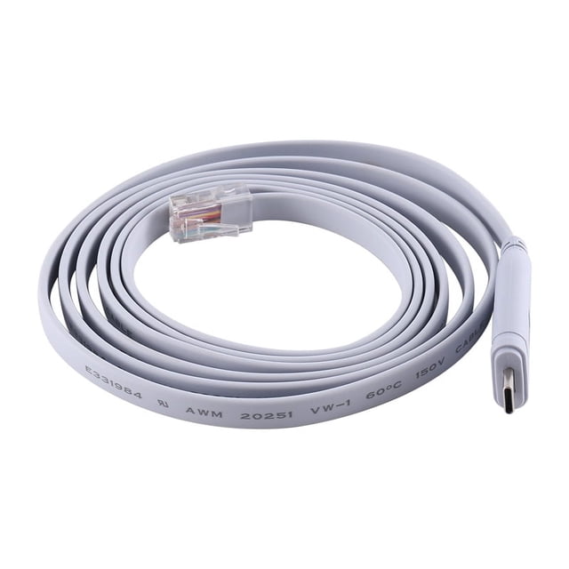 Cable de ConfiguracióN de Consola USB una Tipo C Cable de DepuracióN de Enrutador Serie Tipo C una RJ45