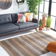 thumbnail image 2 of SAFAVIEH Natural Fiber Quincy Striped Area Rug, Black/Natural, 6' x 9', 2 of 8