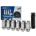 thumbnail image 5 of Detroit Axle - 2WD Front Wheel Bearing Hubs Disc Rotors Brake Pads w/ Lug Nuts for 07-13 Chevrolet Silverado GMC Sierra 1500 08-14 Tahoe Avalanche Suburban Yukon XL Cadillac Escalade: 12.99“ Rotor, 5 of 7
