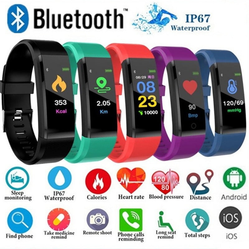 fitness tracker with heart rate monitor and gps