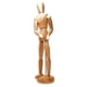 thumbnail image 1 of Maniquí Masculino De Madera Articulado 14Cm ATL, 1 of 4