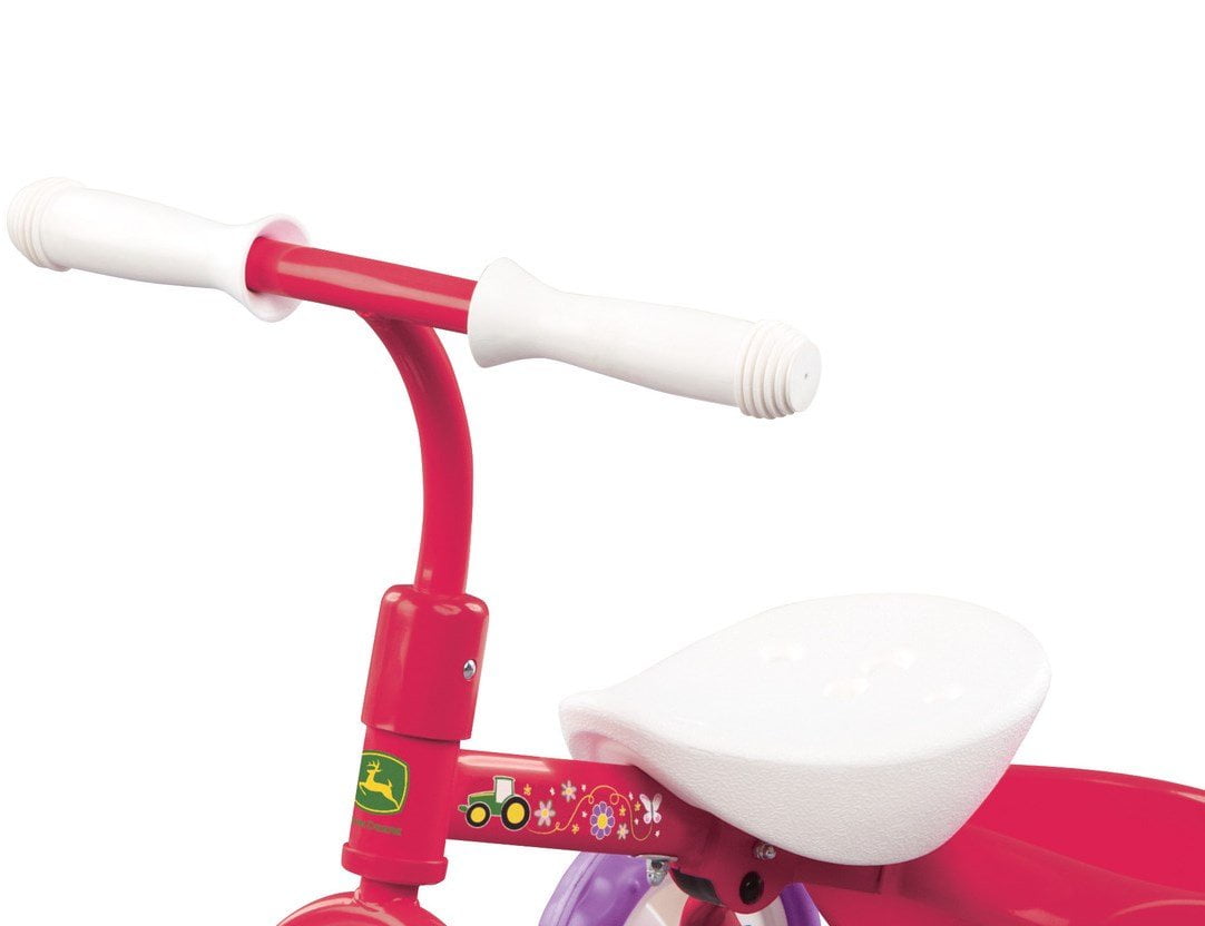 john deere tricycle pink