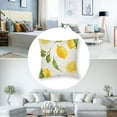 thumbnail image 5 of Lemon Pillow Cover Summer Farmhouse Watercolor Cushion Cover Yellow Home Warm Home Love Decoration Pillow Cover Home Office Sofa Lemon Cover 1 set of 2, various sizes, 5 of 7