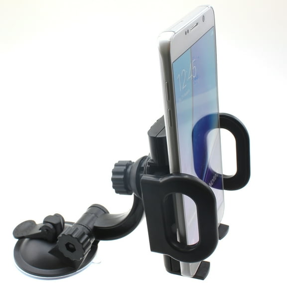 Windshield Car Mount for OnePlus Nord N200 5G Phone - Holder Glass Cradle Swivel Dock Suction Z3O