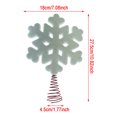 thumbnail image 5 of Árbol de Navidad Ganfancp Decoración Estrella Tridimensional Escena Adorno para El Árbol X 1, 5 of 5