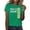 Green, variant on Senior 2026 Graduation Shirt, Blue Women's Fashion High School T Shirt, Class of 2026, Personalized Style Back to School Tops, Graduation Gift for Womens Size: 3XL