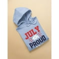 thumbnail image 3 of July 4Th Proud American Hoodie Men -Image by Shutterstock, Male 5X-Large, 3 of 4
