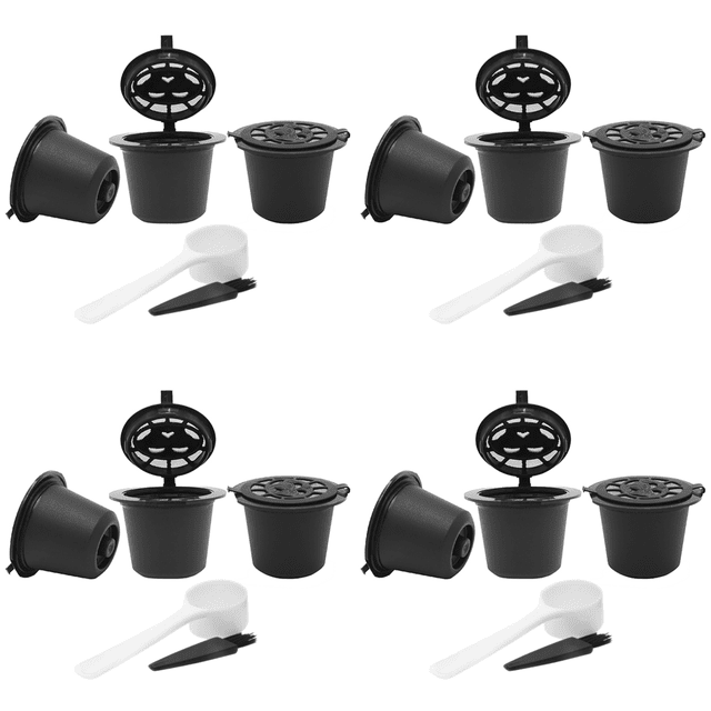 Filtros Cápsulas Reutilizables Y Recargables para Máquina Nespresso Color 3 Uds.